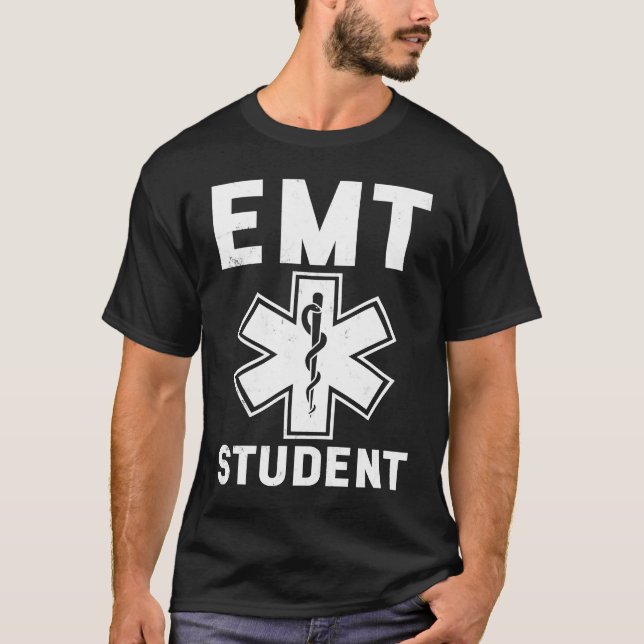 T-shirt EMT Student Emergency Medical Technician Paramedic (Devant)