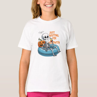 T-shirt En attendant Halloween – Drôle et Effrayant