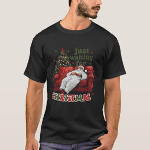 T-shirt En attente des Noël Noël Noël, Trump Pajamas Sant