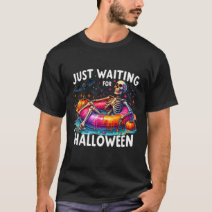T-shirt En Attente D'Halloween 1