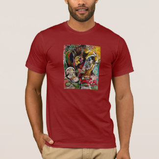 T-shirt "En avant au passé" T (gros caractères)