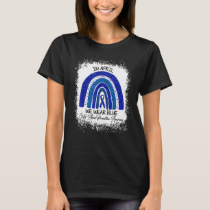 T-shirt En Avril, Nous Portons Blue Child Abuse Prevention