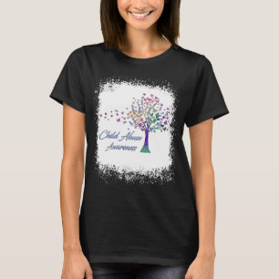 T-shirt En Avril Nous Portons Du Bleu Mois de la sensibili