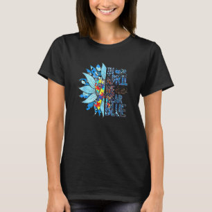 T-shirt En Avril Nous Portons Du Bleu Spécial Éducation Au