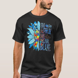 T-shirt En Avril Nous Portons Sensibilisation sur l'autism
