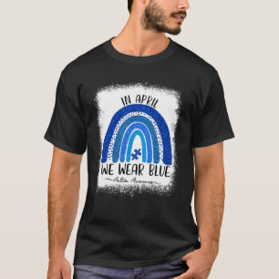 T-shirt En Avril Nous Portons Sensibilisation sur l'autism