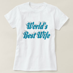 T-shirt en bleu ciel de la femme