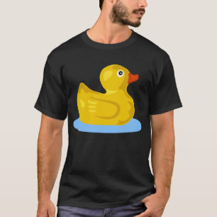 T-shirt en caoutchouc jaune de canard