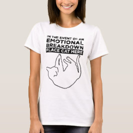 T-shirt En cas de PETIT ÉMOTIONNEL