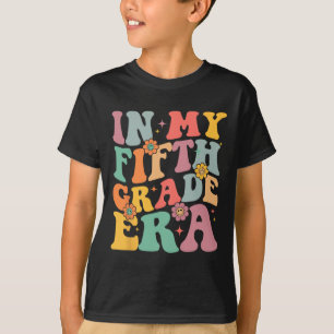 T-shirt En Cinquième Année, Retour À L'École Premier Jour
