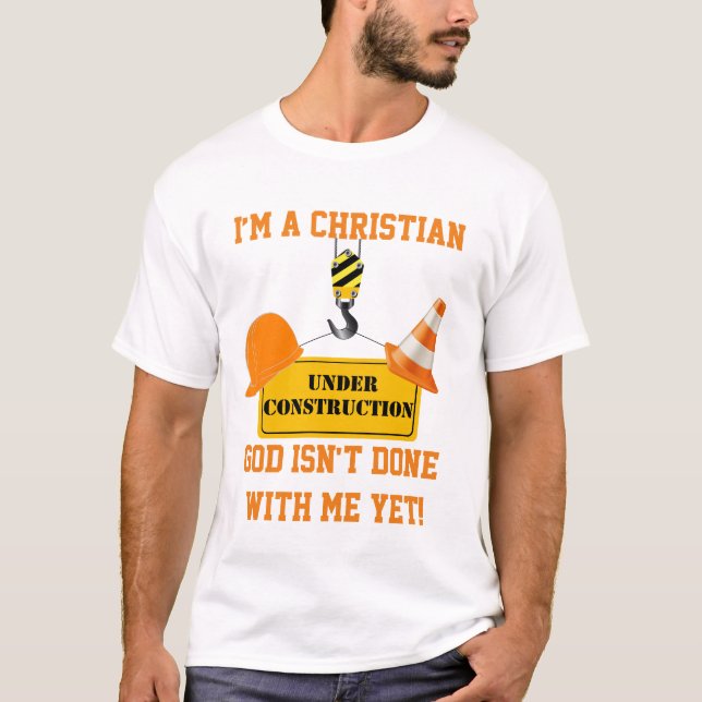 T-shirt En construction (Devant)