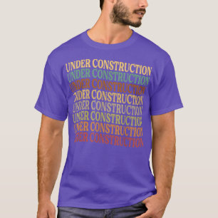 T-shirt En construction - Motivation amusante - Jo d'entra