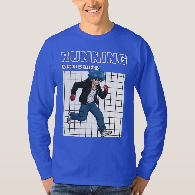 T-shirt En course (Devant)