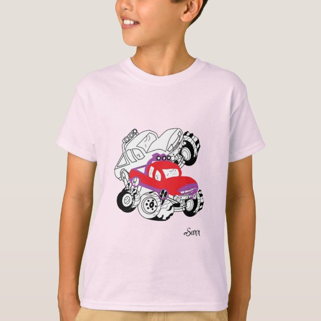 T-Shirt : En Course (Devant)