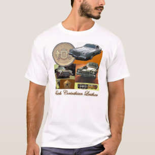 T-shirt en cuir corinthien riche