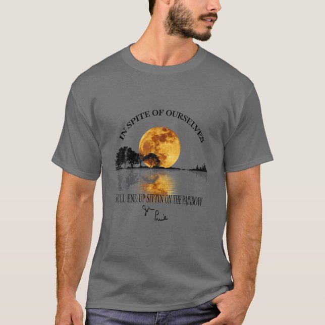 T-shirt En Dépit De Nous-Mêmes, Nous Finirons Sur Le R (Devant)