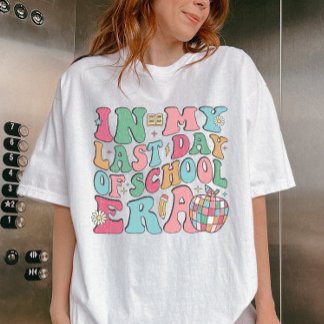 T-shirt En Dernier jour de l'ère de l'école Été écoles deh