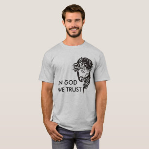T-shirt En Dieu, nous faisons confiance