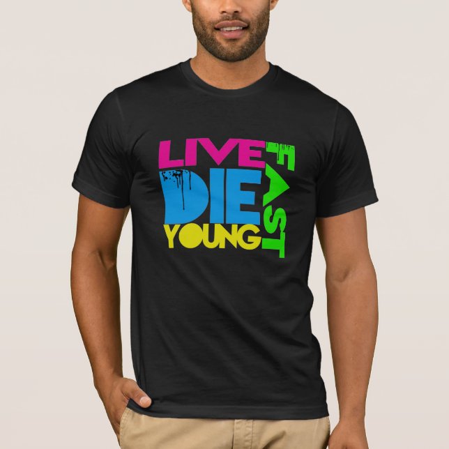 T-shirt En direct presque celui Young (Devant)