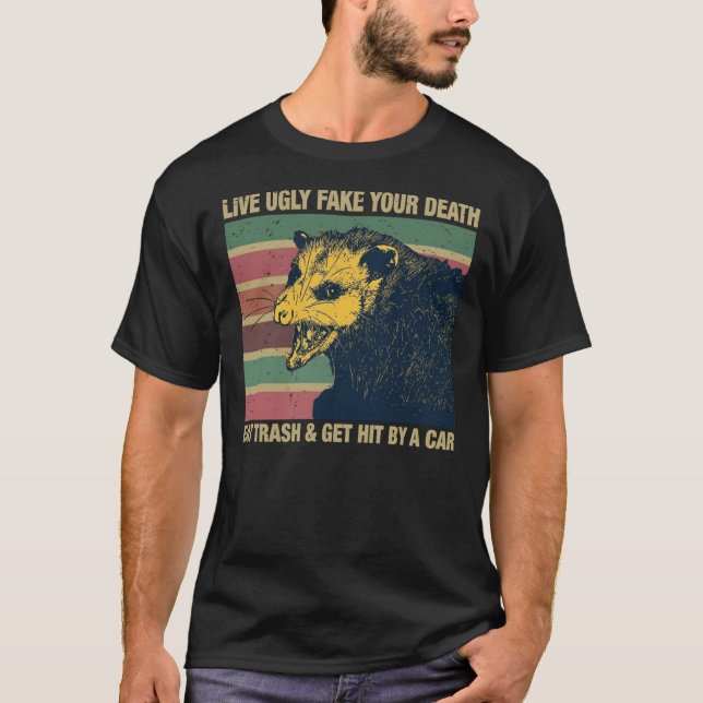 T-shirt en direct Ugly Fake Your Death Classic (Devant)