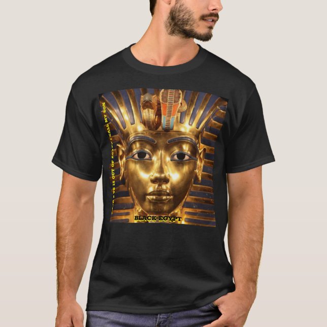 T-shirt EN EGYPTE NOIRE (Devant)