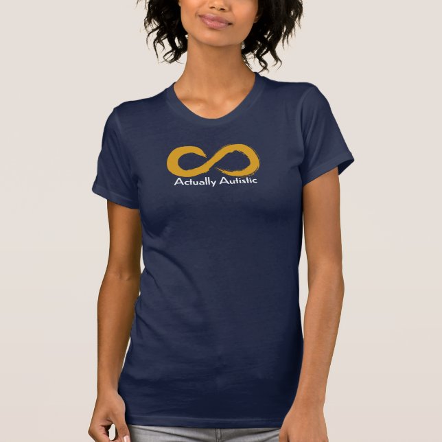 T-shirt En fait autiste (Devant)