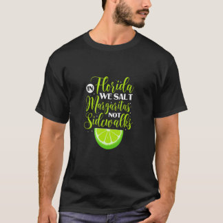 T-shirt En Floride, Nous Salons Margaritas Pas Sidewald Li