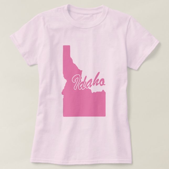 T-Shirt En Forme D'Idaho (Design devant)