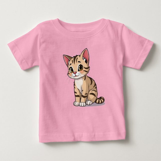 T - Shirt en jersey fin pour bébés (Vorderseite)