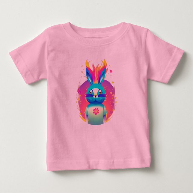 T-shirt en jersey fin pour bébés (Devant)