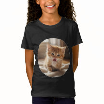 T-shirt en jersey fin pour fille