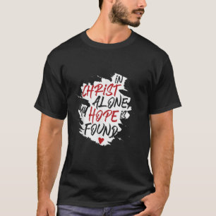 T-shirt En Jésus Christ est mon espérance Bible chrétienne