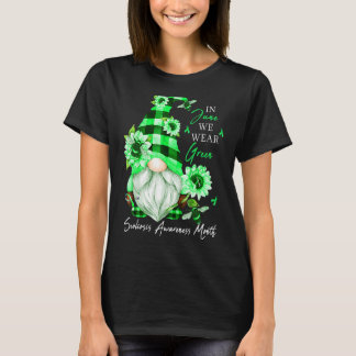 T-shirt En Juin Nous Portons Le Mois Vert De Sensibilisati