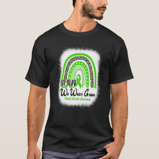 T-shirt En Mai, Nous Portons Vert Sensibilisation À La San