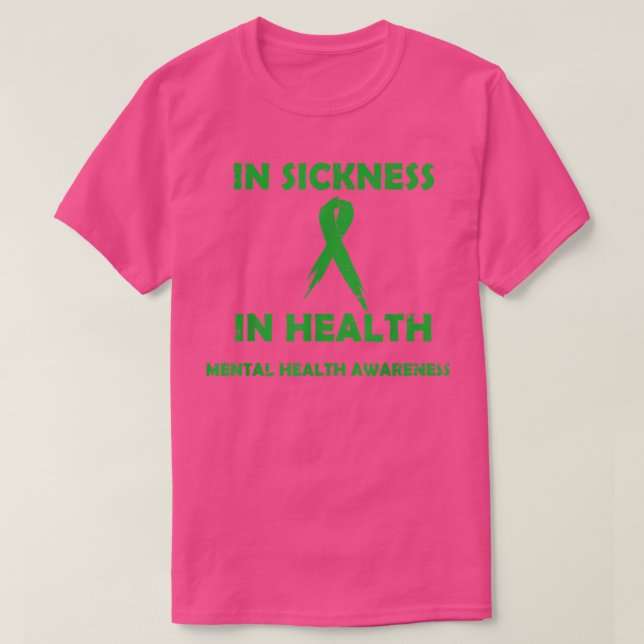 T-shirt En Maladie En Santé - Soutien En Santé Mentale Awa (Design devant)