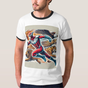 T-Shirt en maquereau animal - Libérez le mât