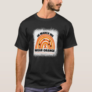T-shirt En Mars Nous Portons Orange Ms Multiple Sclerosis