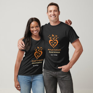 T-shirt En Mars, Nous Portons Une Sclérose Multiples Orang