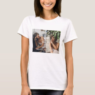 T-shirt En Mémoire Affectueuse   Photo Mémorial Funéraire 