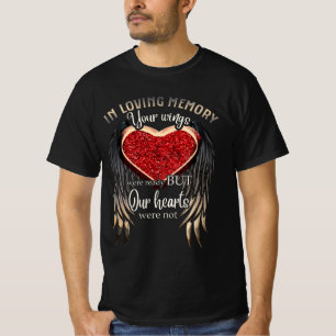 T-shirt En mémoire d'amour, vos ailes étaient prêtes