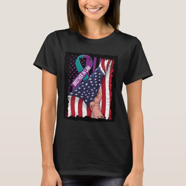 T-shirt En Mémoire De Frère Dans La Loi Suicide Sensibilis (Devant)