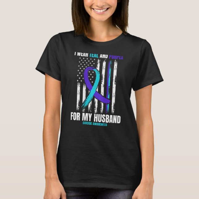 T-shirt En Mémoire De La Sensibilisation Au Suicide Du Mar (Devant)