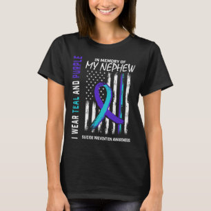 T-shirt En Mémoire De Ma Prévention Du Suicide Nephew