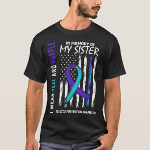 T-shirt En Mémoire De Ma Soeur Prévention Du Suicide