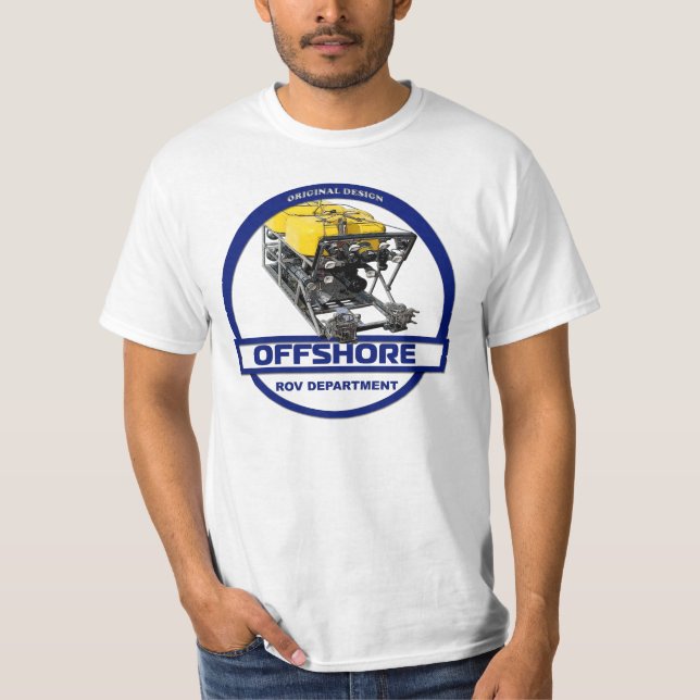 T-shirt En mer - département de ROV - blanc (Devant)