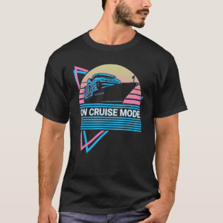 T-shirt En Mode Croisière En Mode Croisière Rétro