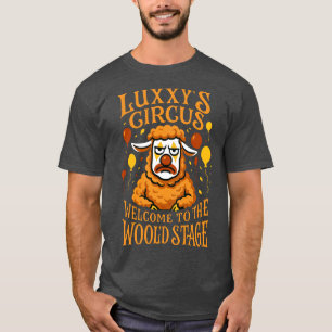 T-shirt en mouton cirque de Luxxy