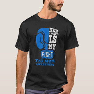 T-shirt En Novembre Nous Portons Bleu Papillons Diabète Aw