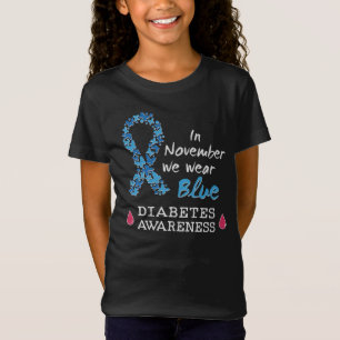 T-Shirt En novembre, nous portons du bleu, Sensibilisation