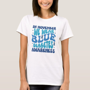 T-shirt En novembre, nous portons une sensibilisation au d